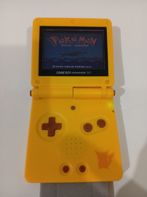Pokémon Silver Version GameBoy Advance SP