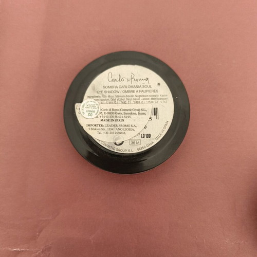 Sephora Crazy MyFace Carlos Roma eyeshadow set like new, shimmer metallic