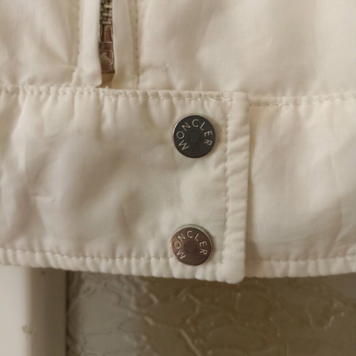 Moncler women's jacket used, white, size M