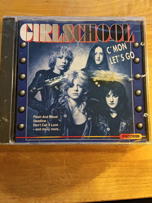 Girlschool C'Mon Let's Go CD new, metal