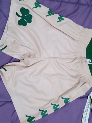 Panathinaikos sports shorts new, authentic kids size 14