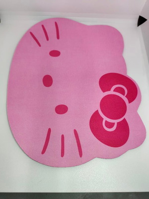 Mousepad Hello Kitty σχήμα γάτας σαν καινούργιο, ροζ υφασμάτινο