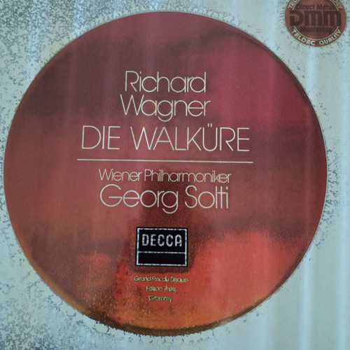 Vinyl set of Richard Wagner works conducted by Georg Solti like new