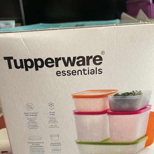 Tupperware Essentials 5-Piece Freezer Set new