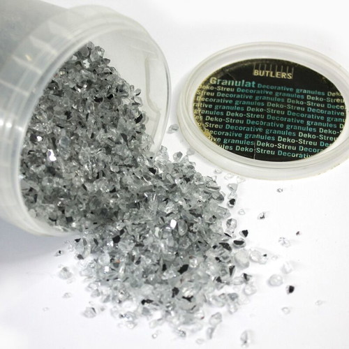 Decorative glass granules 650 grams like new