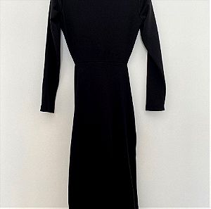 μαύρο μιντι φόρεμα