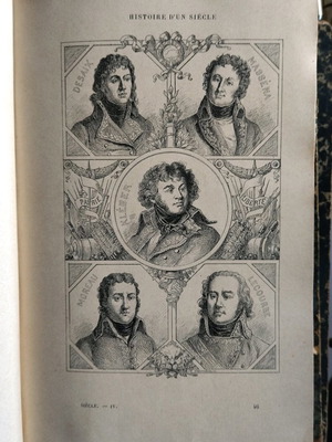 Histoire d'un Siècle volumes 4 and 6 used, 19th century edition