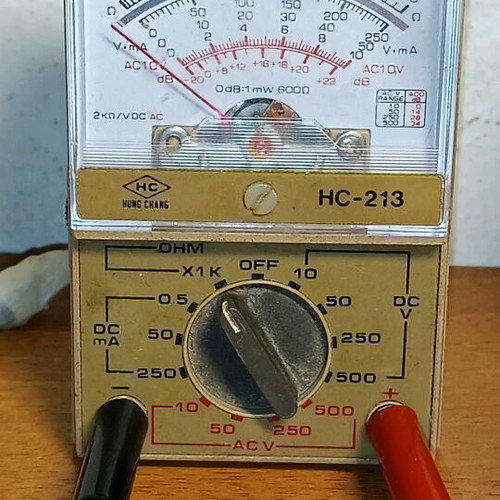 Multimeter HC-213 used, old