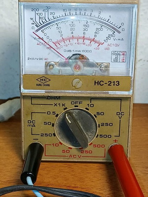Multimeter HC-213 used, old