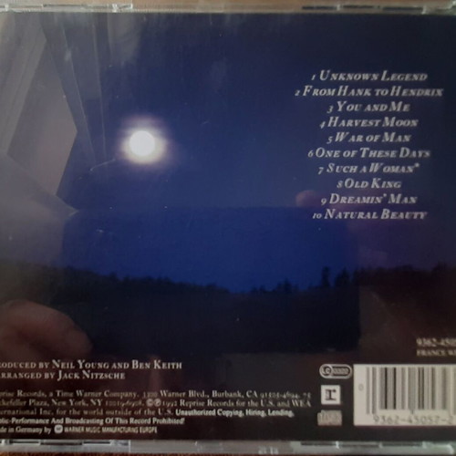 Neil Young Harvest Moon CD like new, rock