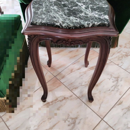 Living room coffee tables used, marble, set of 3