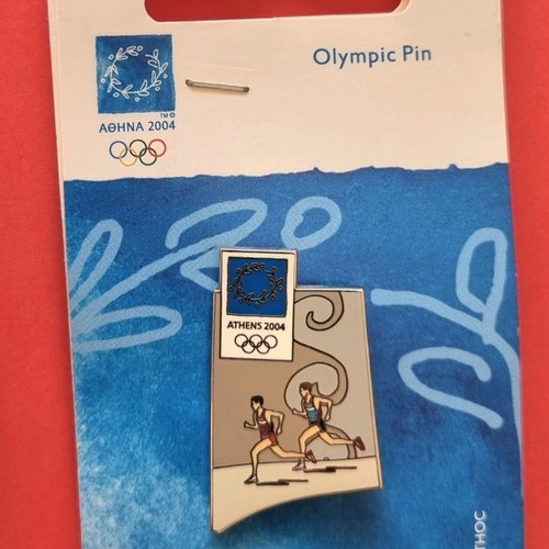 Collectible pins Athens 2004, set of 4, new