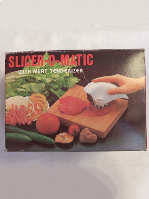 Vintage συσκευή κουζίνας Slicer-O-Matic καινούργια, πολυλειτουργική