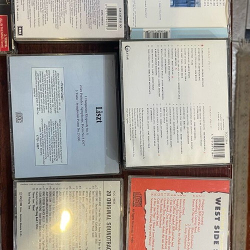 Audio albums pack of 12 used, genuine factory CDs
