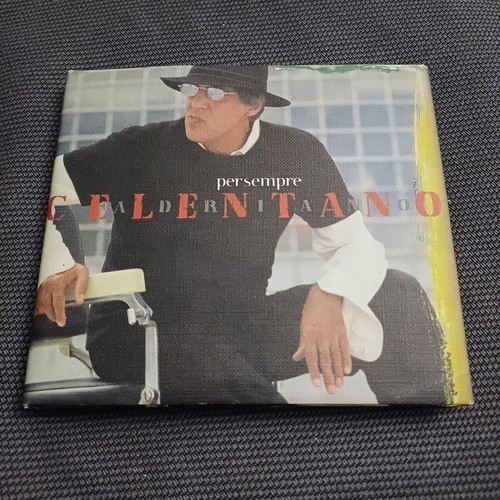 Adriano Celentano Per Sempre CD album like new with poster, rock