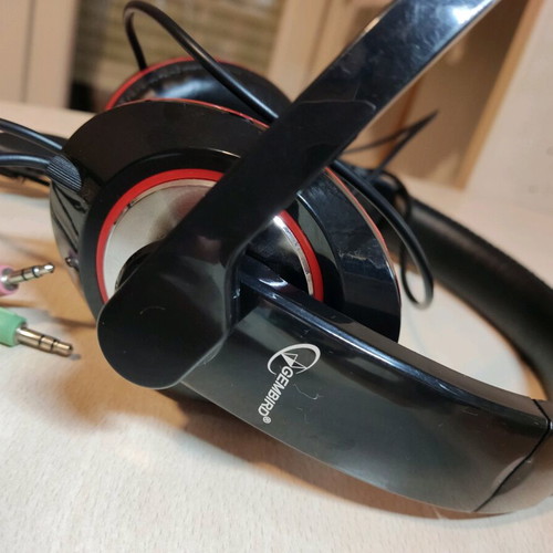 Gembird headphones like new with microphone and volume control