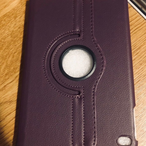 iPad mini case new, eggplant color