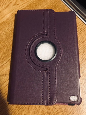 Θήκη iPad mini καινούργια, μελιτζανί