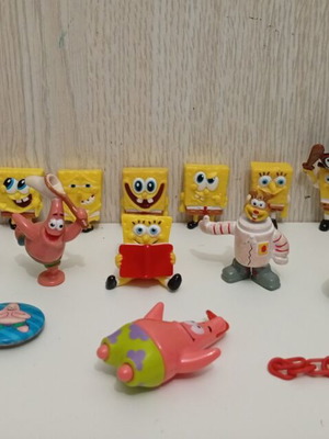 Φιγούρες Kinder Surprise Joy SpongeBob SquarePants, μινιατούρες