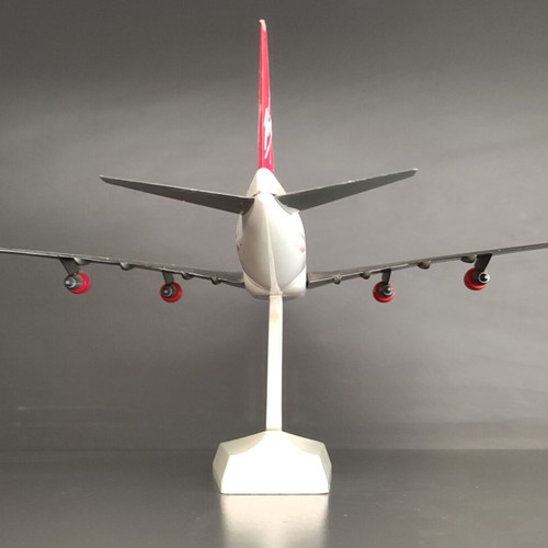 Virgin Atlantic Airplane Model with Stand 27cm like new