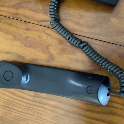 Samsung Euroset 2010 corded phone used, black