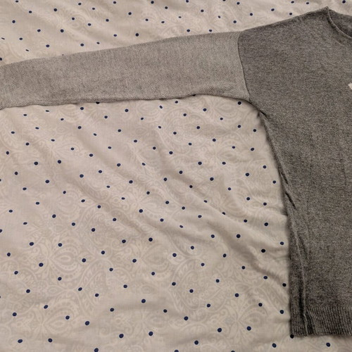 Oysho jumper like new, white and grey, size M