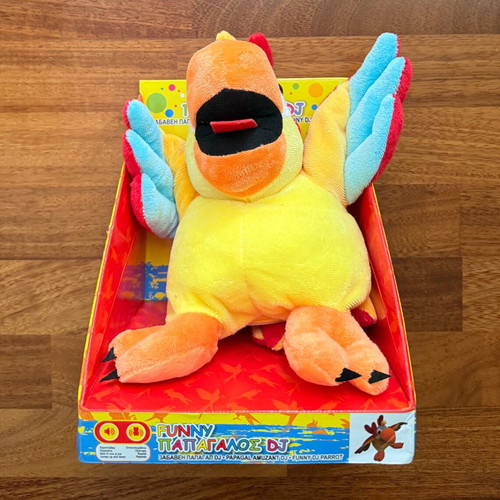 Husky dog and mechanical small parrot new toys
