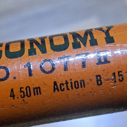 Shakespeare Economy No. 1077 II fishing rod, 4.5m length, action B-45