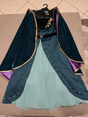 Authentic Frozen 2 Anna Disney carnival costume like new 7/8 years 128cm
