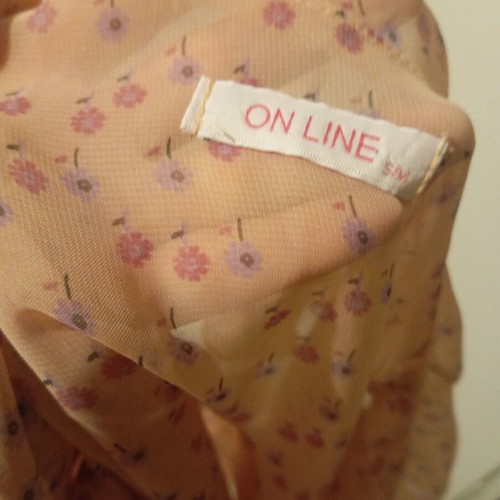 On Line blouse used, pink, size S/M, airy