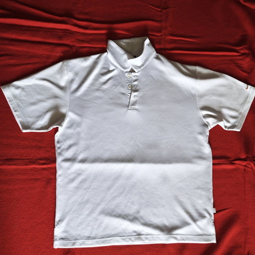 Nike vintage men's polo shirt used, white, sizes L XL