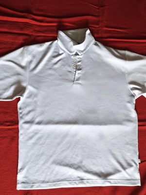 Nike vintage men's polo shirt used, white, sizes L XL