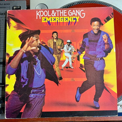 Kool & The Gang Emergency red vinyl LP album