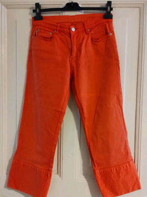 Iceberg orange Capri pants size 28, vintage 00's