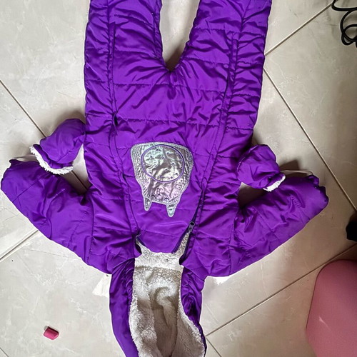 Baby jumpsuit used for 4-month outings