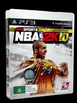 NBA 2K10 Tenth Anniversary Edition PS3 нов, запечатан