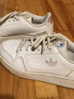 Adidas sneakers used, size 37.5, white