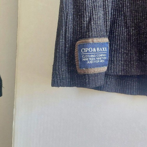 Cipo & Baxx black shirt, size small