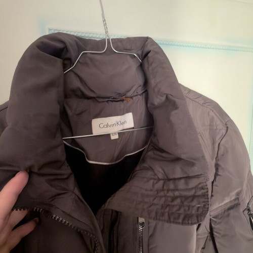 Calvin Klein jacket like new, brown, size XL