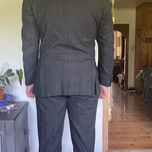 Men's Suit black, size XL, new