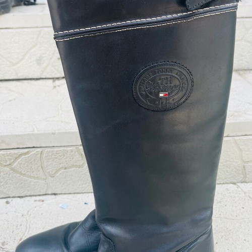 Tommy Hilfiger women's boots like new, dark blue, size 39