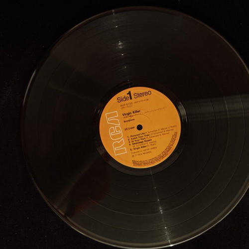 Scorpions Virgin Killer LP Japan 1st Press used, original vinyl RVP-6155
