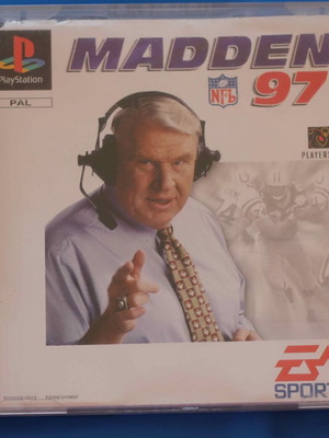 Madden 97 PlayStation 1 used, no manual, black version