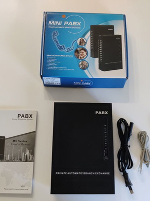Mini PABX MS206 τηλεφωνικό κέντρο, 2 γραμμές 6 εσωτερικές, σαν καινούργιο