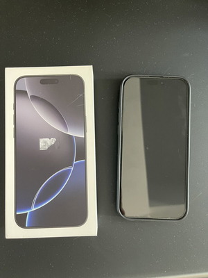 iPhone 16 Pro Max 256GB Titanium smartphone