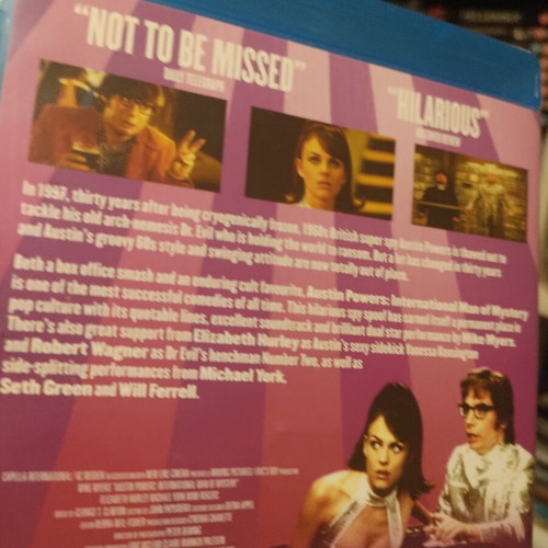 Austin Powers Blu-Ray comedy movie