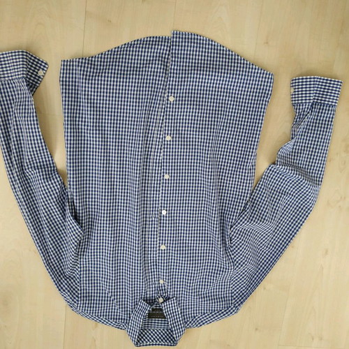 Men's dress shirts used, blue, size S, excellent condition
