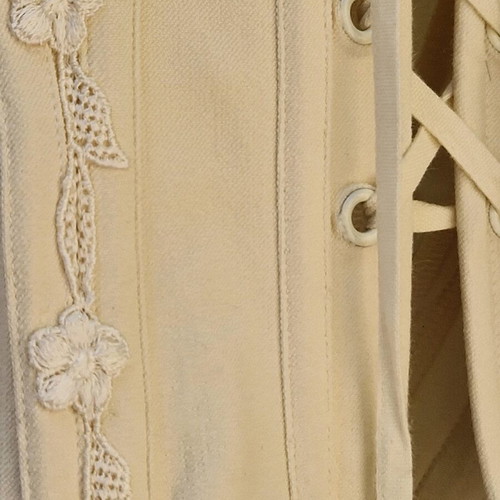 Vintage Benefit wedding bustier used, beige, size M
