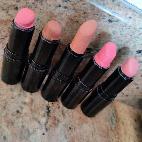 Farmasi matte lipstick used, pack of 5