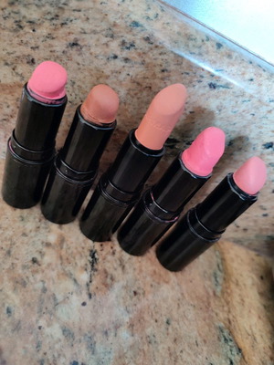 Farmasi matte lipstick used, pack of 5